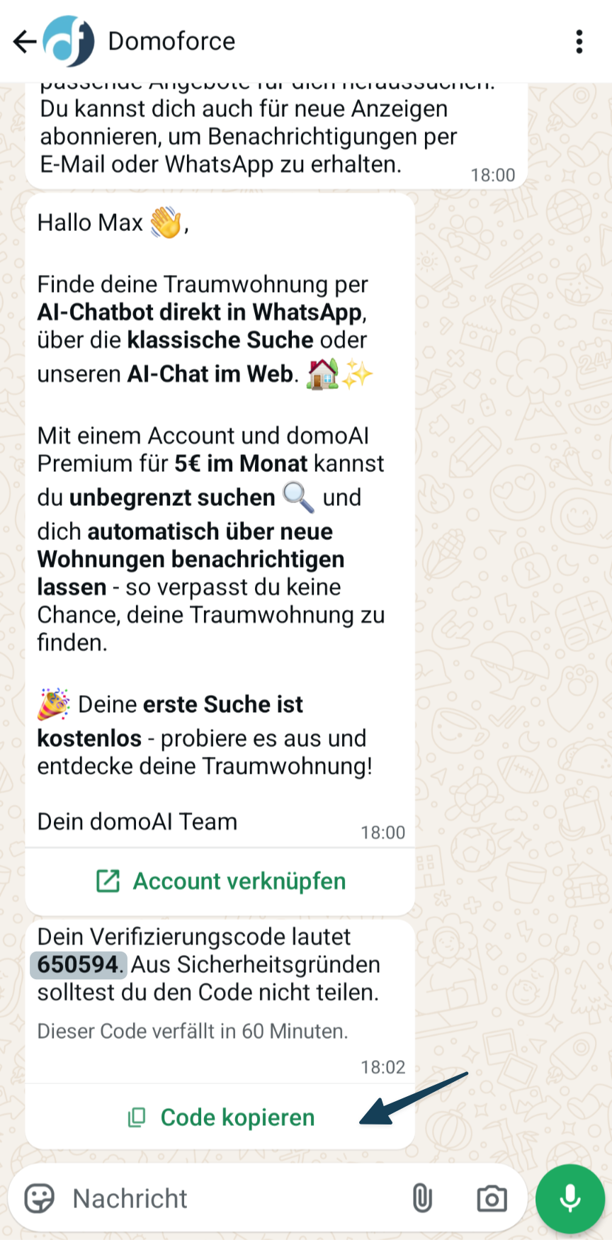 WhatsApp Code